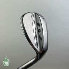 Used RH Titleist Vokey SM10 T Grind Wedge 60 -04 Wedge Flex Steel Golf Club