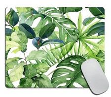 Tropical Palm Leaves Mouse Pad for Office Computers Laptop with Designs Print...