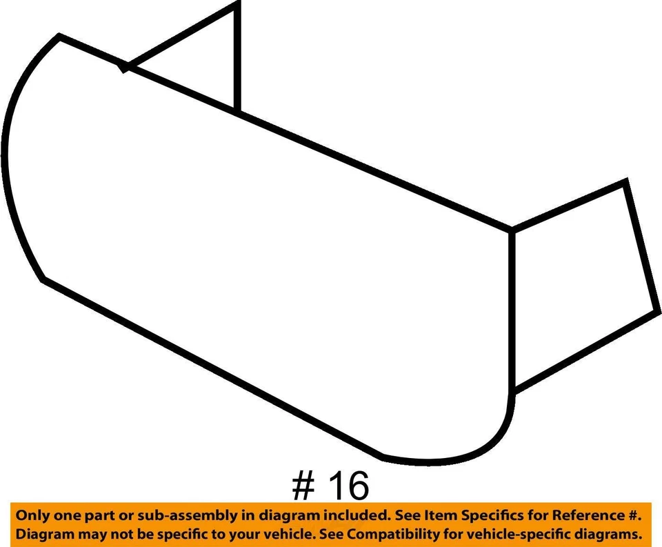 ADEQUADO PARA 2006-2008 CHEVROLET IMPALA CAPA C/PLR UPR T/PNL PARAFUSO 15834138 - NOVO FABRICANTE DE EQUIPAMENTO ORIGINAL - Imagem 4 de 4