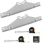 Toe Alignment Tool Toe Plates Wheel Alignment Tool Automotive with 2 Tape Measur