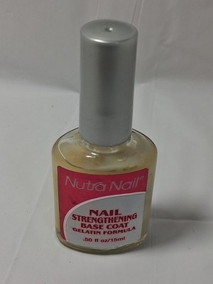 Nutra Nail Nail Strengthener Base Coat Gelatin Formula