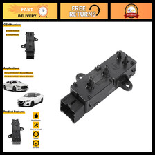 87066-4HA0A Power Seat Adjustment Switch, Driver Side 8-Way Control Compatible w