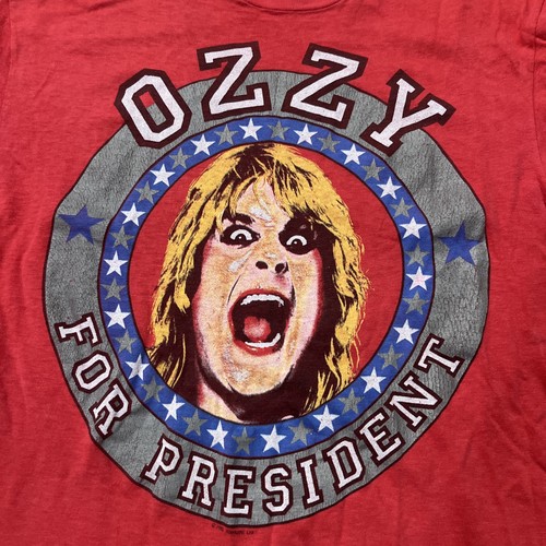 Camisa Ozzy 1984 vintage Ozzy para presidente - Imagen 2 de 11
