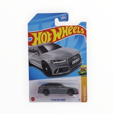 Hot Wheels '17 Audi RS 6 Avant 187/250 - Grey - 2023 Mainline A