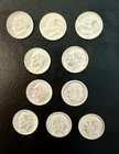 10 Roosevelt Dimes 90% Silver Pre 1965 $1 Face Value U.S. Coins #21
