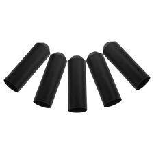  5pcs Waterproof Heat Shrink End Cap with Spiral Adhesive for 1.5 Inch Rope