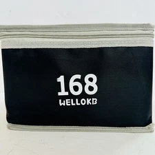 WELLOKB Dual Tip Markers Set 168 Colors Mixed Permanent Marker Case No Strap