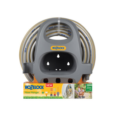 Hozelock 2364 0000 2364 Pipe Holder With 20M Pipe And Accessories