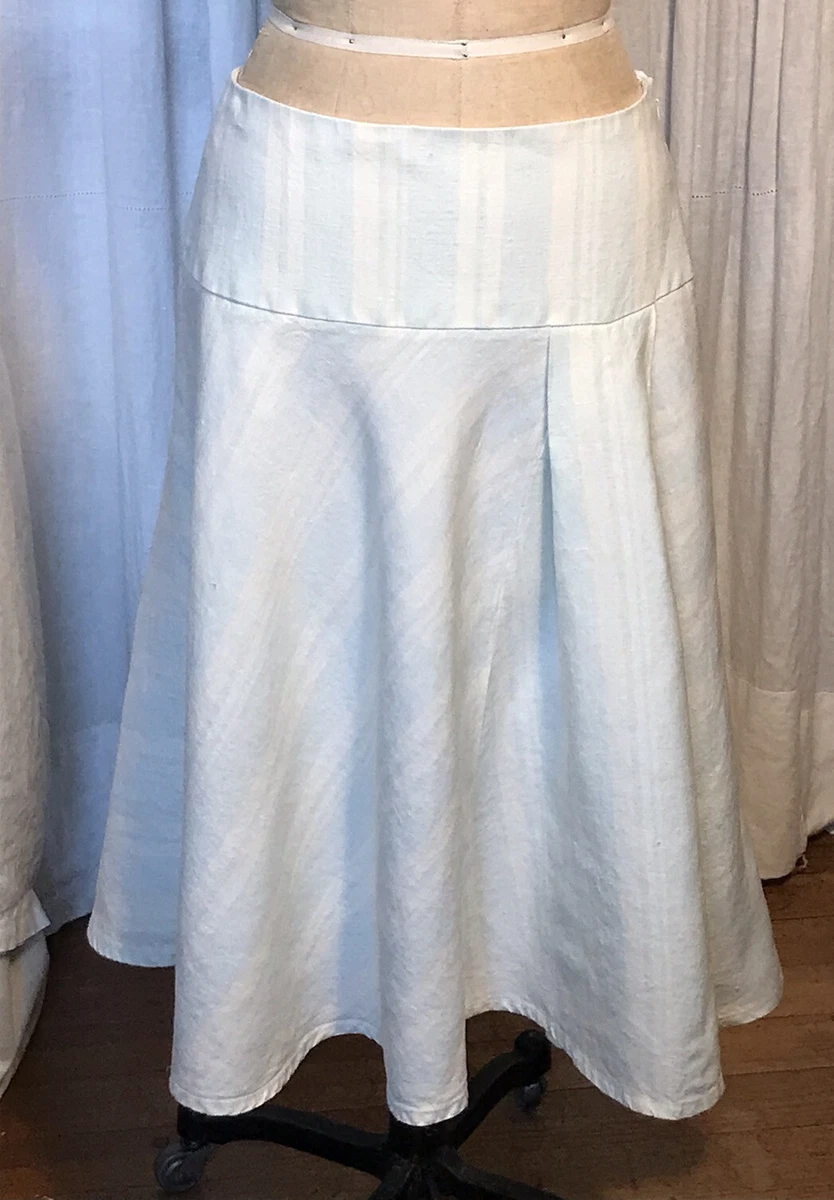 Gap white linen clearance skirt