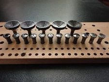 Watchmakers Lathe  12 Wire & 5 Step Collets 6mm Lorch