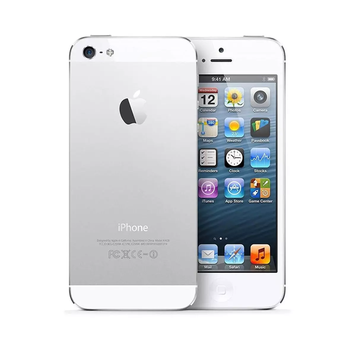 Apple iPhone 5 - 16GB - White & Silver A1428 (GSM)