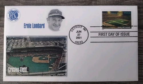 Crosley Field Baseball Legendary Playing Fields Stamp.1st Day Issue Crosley Reds