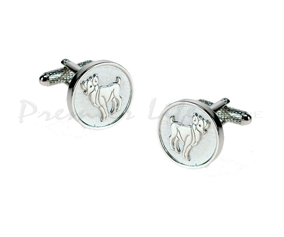 Aries Star Sign Zodiac Cufflinks & Gift Box - 21St Mar To 20Th Apr By Onyx Art