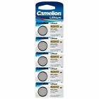 Camelion CR2016 3V Pile Bouton Lithium - Pack de 5