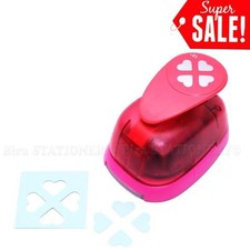 1.5"inch Four Hearts Shape Paper Craft Punch Craft Supplies Puncher Scrapbooking