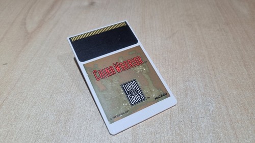 China Warrior TurboGrafx 16 Konsole HuCard Turbografx