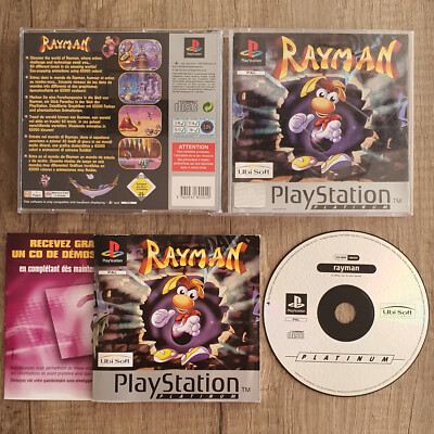 PS1 - Playstation   Rayman Platinum   CIB | dt. Verkaufsversion