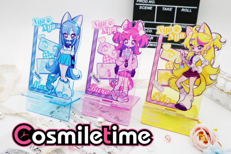 Muse Dash Rin Buro Marija Acryllc Stand Display Figure Desktop