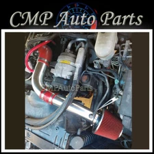 RED AIR INTAKE KIT FIT 1994-1996 CHEVY S10 GMC SONOMA ISUZU HOMBRE 2.2L