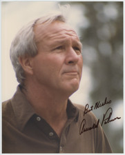 Arnold Palmer PGA Golf Legend Autographed Signed 8x10 Photo AMCo COA 24021