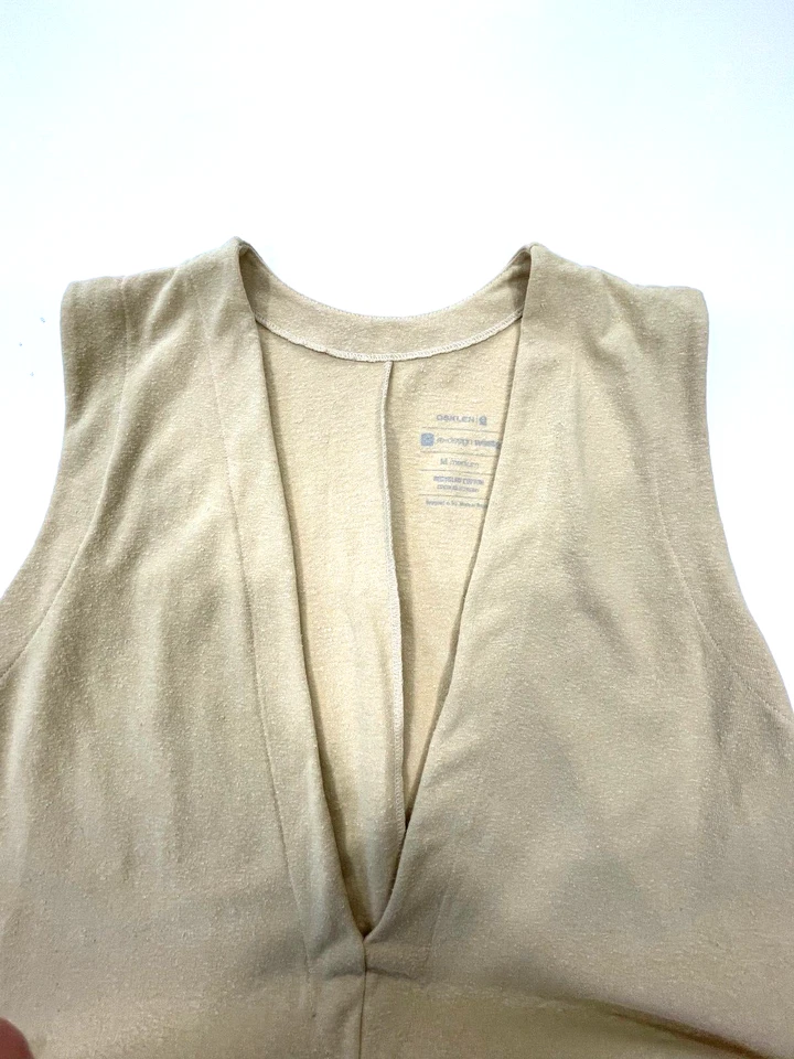 Tuta Osklen beige gamba scollo a V taglia M tuta da donna - Immagine 2 di 4