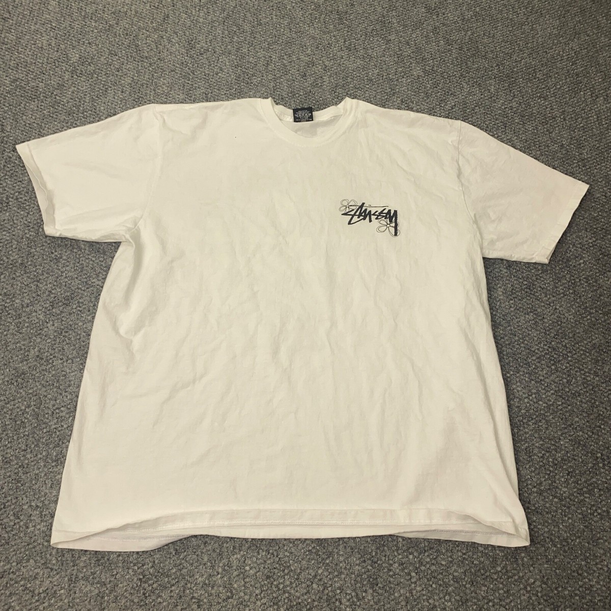 Stussy Summer LB 23 Tee Mens XL White Laguna Beach Stussy Summer LB 23 Tee Mens XL White Laguna Beach