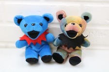 2x Grateful Dead Cosmic Charlie Tennessee Ted Beanie Bears 1997 Steven Smith