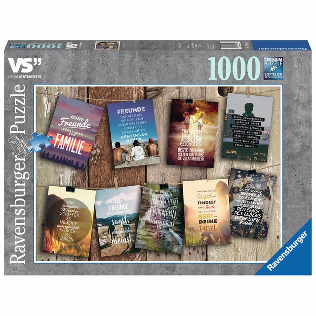 Ravensburger Visual Statements Puzzle 1000 Teile Gunstig Kaufen Ebay