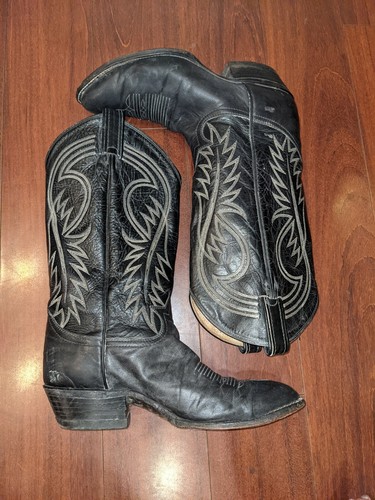 Tony Lama Mens Black Western/Cowboy 