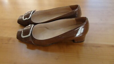 BOGNER Pums Gr. D 36  Damen Schuhe Shoes Leder Vero Cuoio