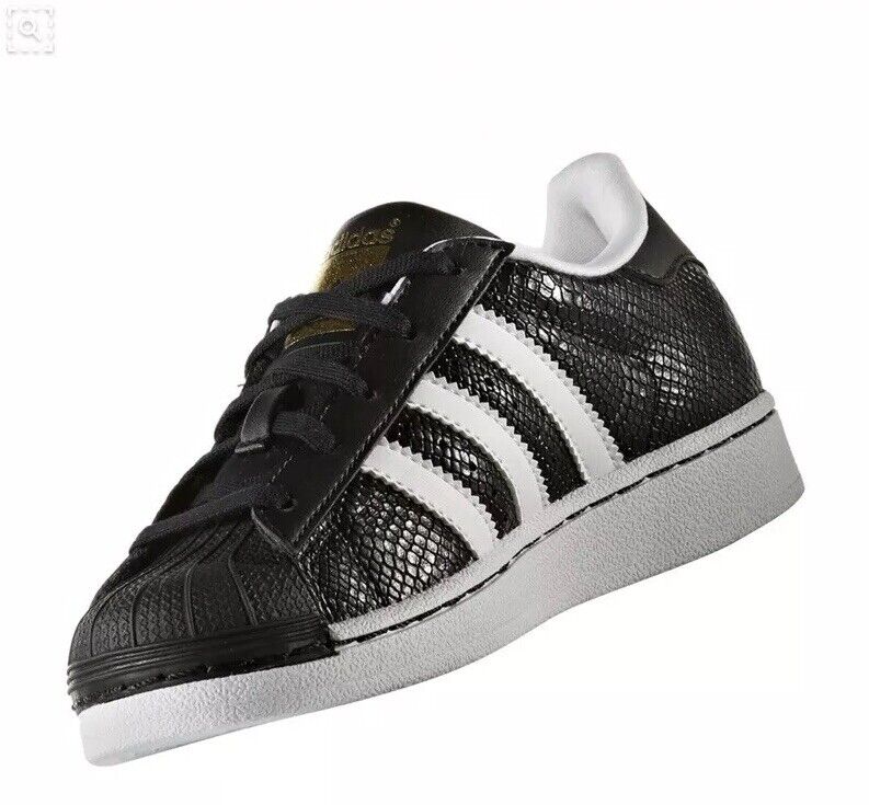 adidas Originals Superstar Reptile Boys Girls Black & White £55 | eBay