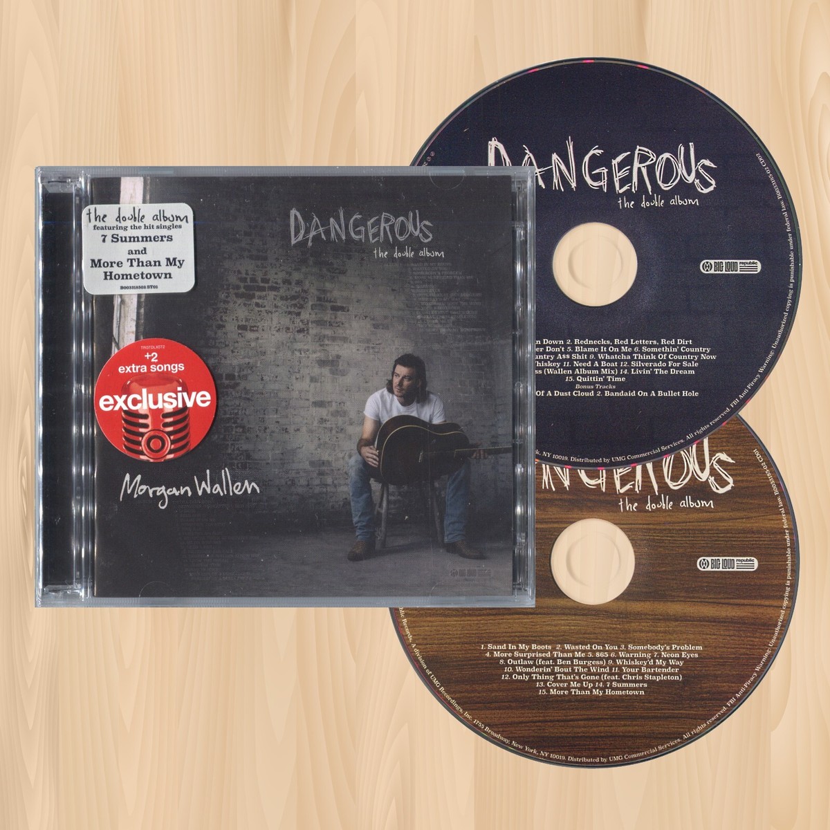2 BONUS TRACKS---- MORGAN WALLEN Dangerous: The Double Album