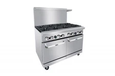 Atosa AGR-8B-LP 48″ Gas Range 8 BURNERS OVENS PROPANE