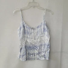 Rails Paola Top Womens S Blue Tide Camisole Adjustable Strap Slinky Lightweight