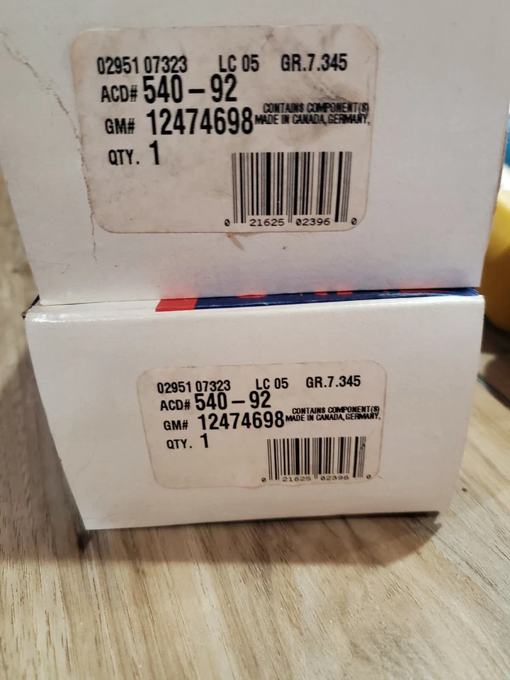 PAR (2) AMORTIGUADORES DELANTEROS NOS OEM K2500 K3500 CAMIÓN CHEVROLET GMC Foto 3 de 4