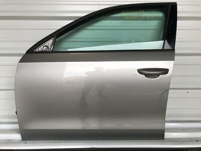 2013 VOLKSWAGEN PASSAT OEM Left Front Door LB7W Tungsten Silver