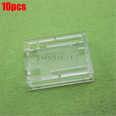 10Pcs Shell Uno R3 Board Module Clear Acrylic Box Enclosure Transparent Case bf