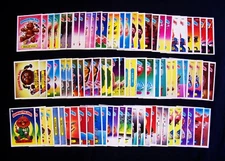 GPK 1986 4th Series Complete Set, 84 Cards, w/ ORIGINAL NAMES Woody Alan, VG OS4