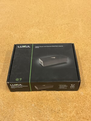 LUXUL Gigabit Power Over Ethernet PoE+ Injector - XPE-2500