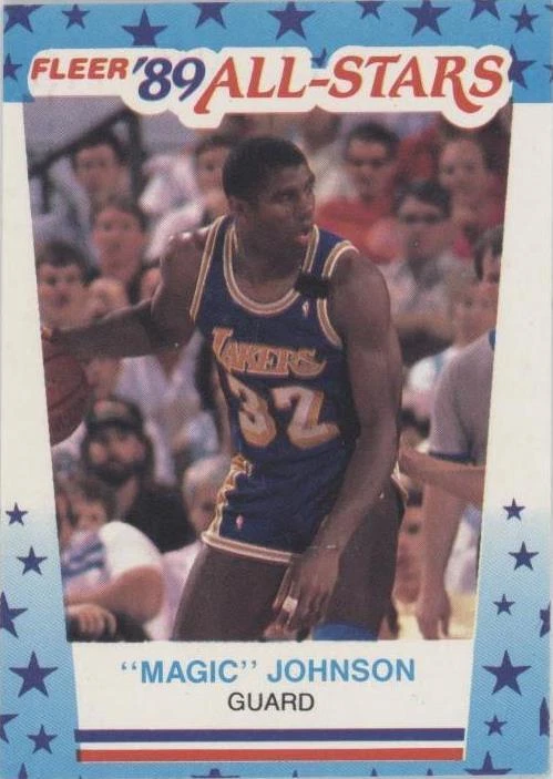 1989-90 Fleer - Magic Johnson #5