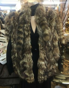 ebay fur vest