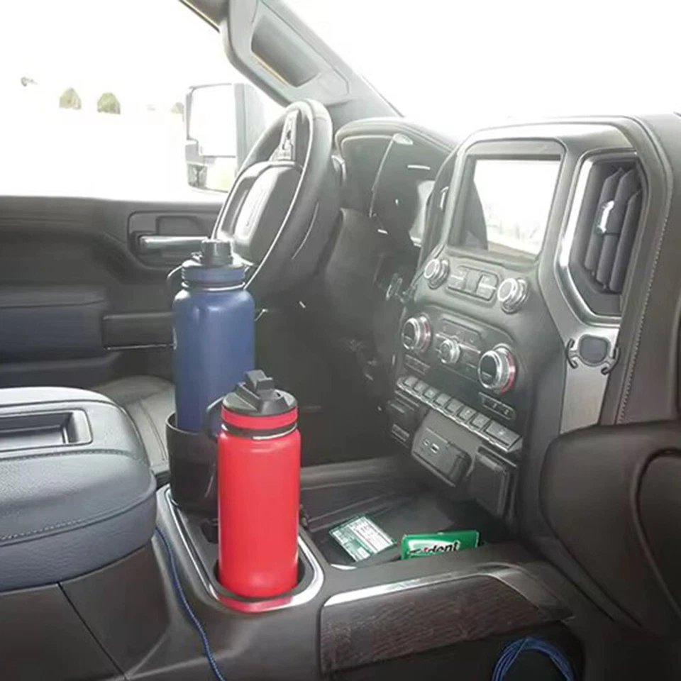 Adaptador expansor portavasos para coche grande ajustable para TOYOTA Foto 3 de 4