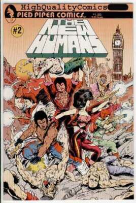 NEW HUMANS #2, VF/NM, Pied Piper, Ron Lim, Post-Holocaust, more indies in store