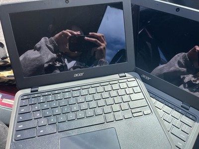 2 Touchscreen Chromebooks (Factory Reset) Had for 4+years Old