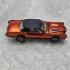 Hot Wheels Redline Custom Eldorado 1968 Orange Black Roof Opening Hood