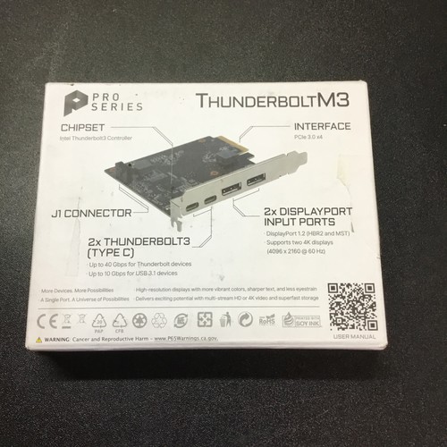 MSI THUNDERBOLT M3 THUNDERBOLT 3 Expansion Card *New/Open box* - Afbeelding 2 van 2