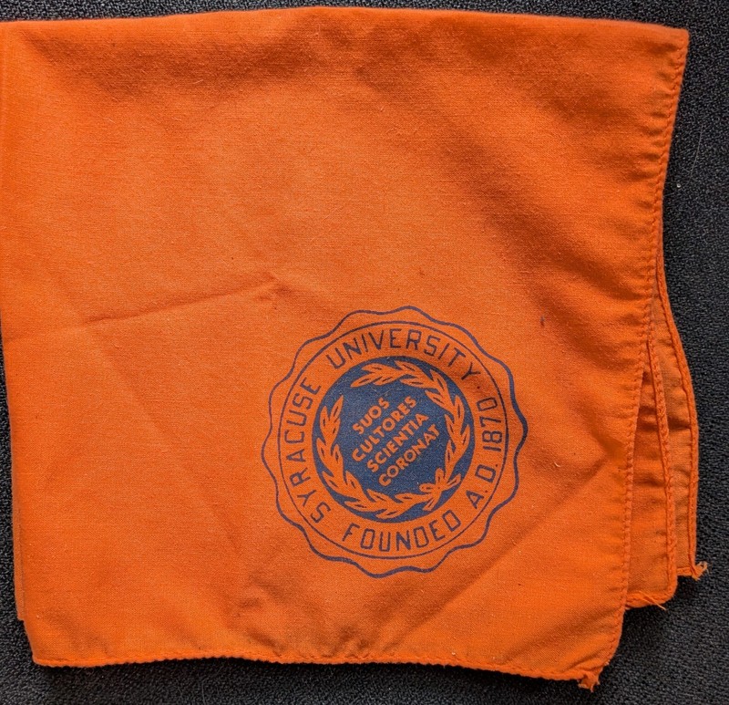 Syracuse University bandana Circa 1981