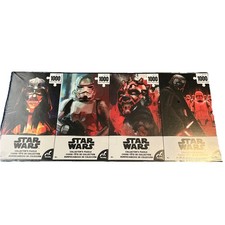 Disney Star Wars Collectors Puzzle Set of 4 1000 Piece Darth Vader