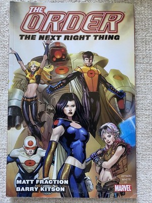 THE ORDER : NEXT RIGHT THING Marvel Comics GN TP TPB 1st Print 2008 
