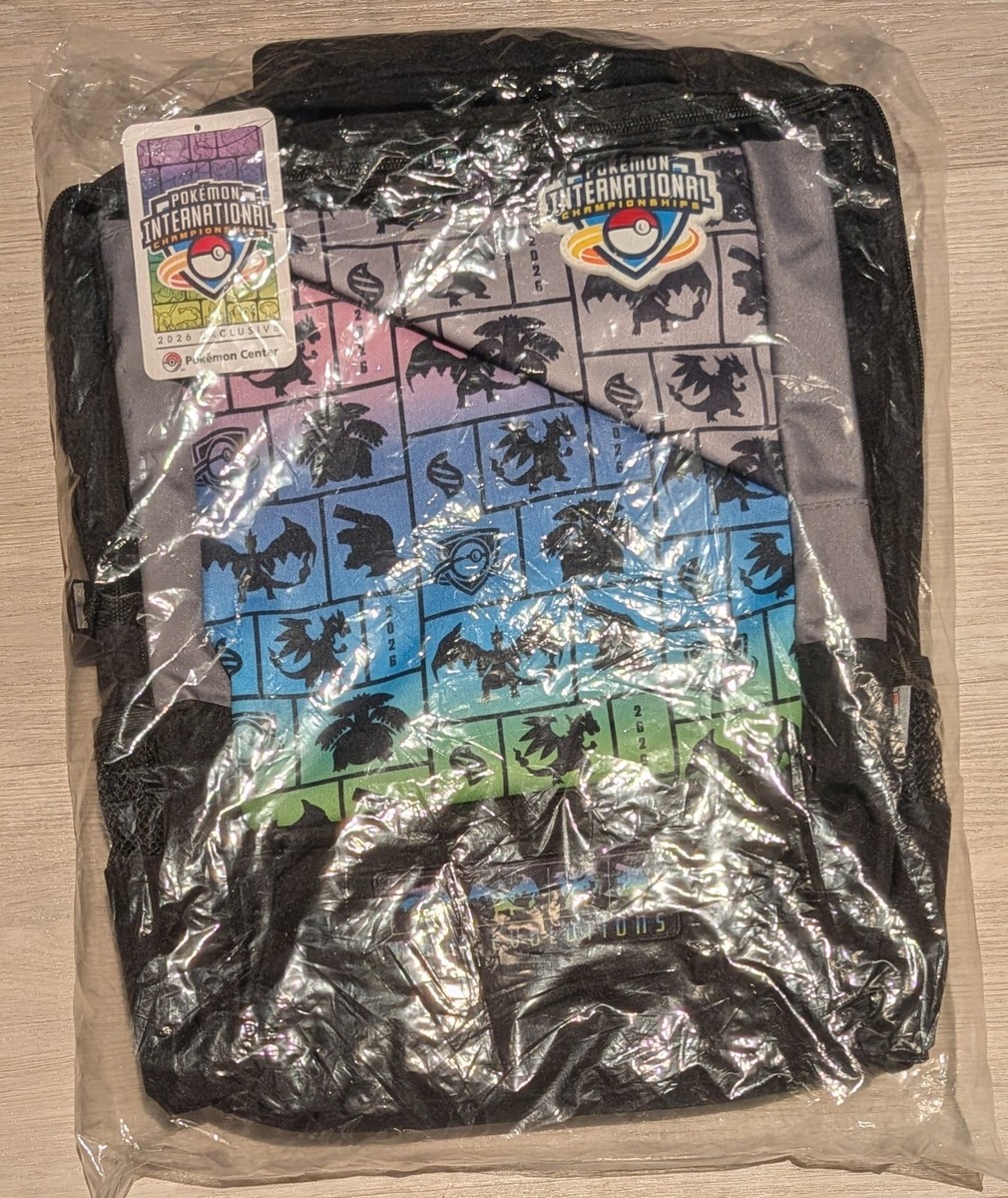 EUIC会場限定リュック！ポケモンインターナショナルチャンピオンシップ2026★ Pokemon Center International Championship Mega Evolution Backpack